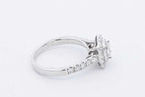 0.51cttw Diamond Ring In 14k White Gold 4.1 Grams Size 7 Eb0626wcrdu