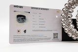 Gucci Crystal Embellished Double G Black Leather Belt Size 95/38 Sd0526crde