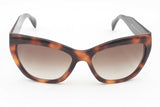 Prada Tortoise & Red Sunglasses Eb0824rxsa