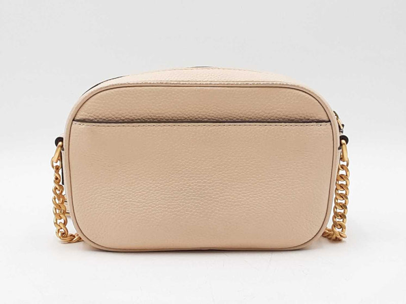 Tory Burch Camera Bag In Beige Leather Fw0925crdu