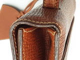 Loewe Barcelona Satchel In Brown Grained Leather Fw0926oxzdu