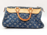 Louis Vuitton Blue Monogram Denim Neo Speedy Handbag Sd0726izxdu