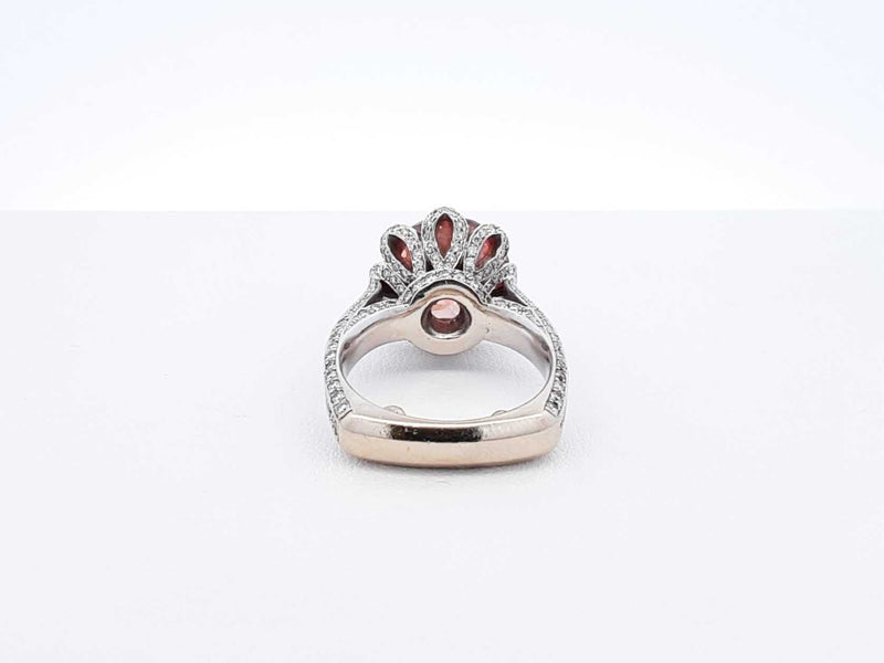 8.8 Cttw Lab Grown & Natural Diamond 18k Gold Ring 11.4 Gram Size 5 Eb1224rxxzdu