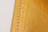 Louis Vuitton Monogram Vernis Yellow Patent Leather Avalon Tote Bag Eb0626oxzsa