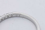 0.26cttw Diamond Wedding Set In 14k White Gold 3.1 Grams Size 7 Eb0726oxzsa