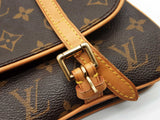 Louis Vuitton Marelle Brown Monogram Coated Canvas Shoulder Bag Do0425lolrde