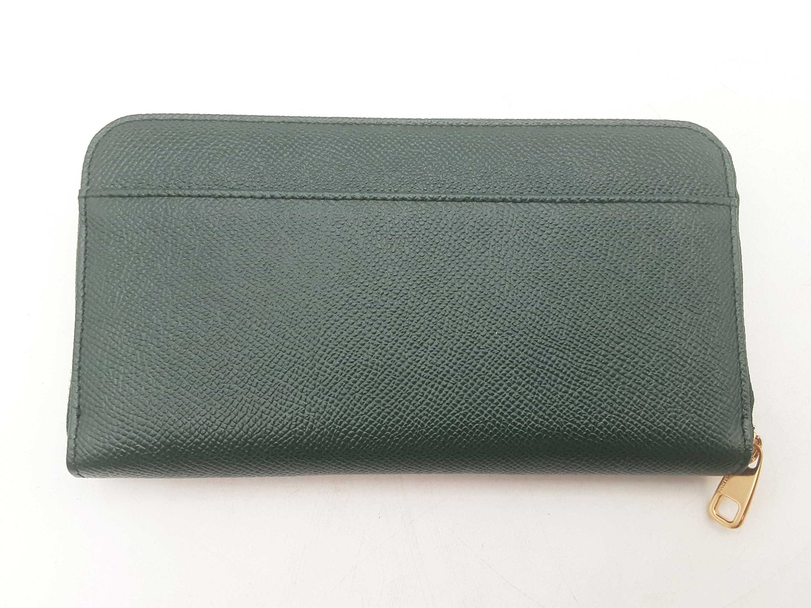 Dolce & Gabbana Leather Zip Around Green Wallet Sd0725lrzsa – Max Pawn