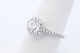 1.32cttw First Light Diamond Ring In 14k White Gold 3 Grams Size 7 Eb0426oxxzde