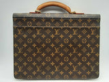 Louis Vuitton Brown Monogram Coated Canvas Briefcase Do0125wrxde