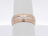 14k Yellow Gold 3.2 Grams Wedding Band Size 5 Aalczsa