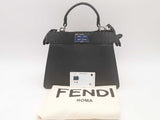 Fendi Peekaboo Iseeu Black Leather Handbag Sd1025pzxsa