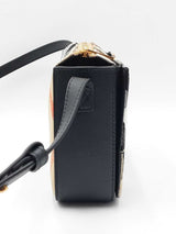 Burberry Snip Crossbody Bag In Check Jacquard Canvas Fw0626pxzdu