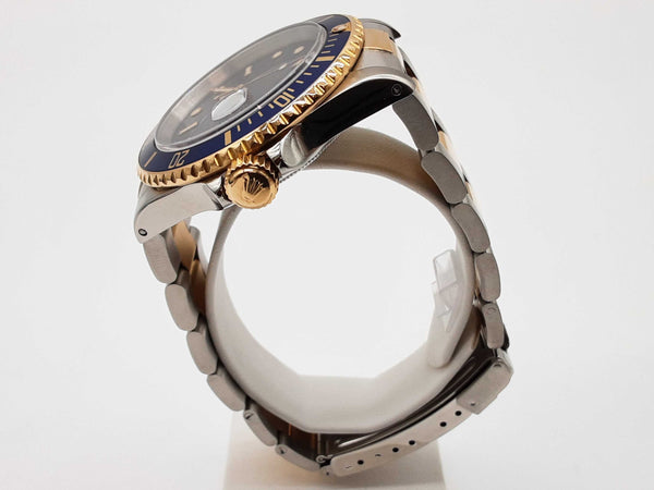 Rolex 16613 40 Submariner Bluesy Steel Oyster Band Watch Do1024szxzde