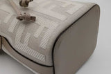 Fendi Mini Mon Tresor Embroidered Canvas Bucket Bag Eb1026cxzsa