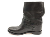 Prada Black Leather Boots Size Eu 38 Do0925oxzde