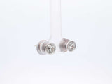 2.0 Cttw Diamond & 18k White Gold Stud Earrings 5 Grams Fw1124lrxdu
