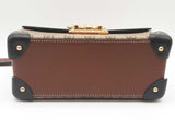Gucci Padlock Gg Supreme Canvas Small Bamboo Shoulder Bag Sd1025crzde