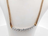 0.75 Cttw Diamond 18k Yellow Gold 18.9 G Neckalce 10 In Aa0926lwzxsa