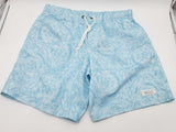 Gianni Versace Barocco Light Blue Swim Shorts Size Italian 6 Do0226lrxde