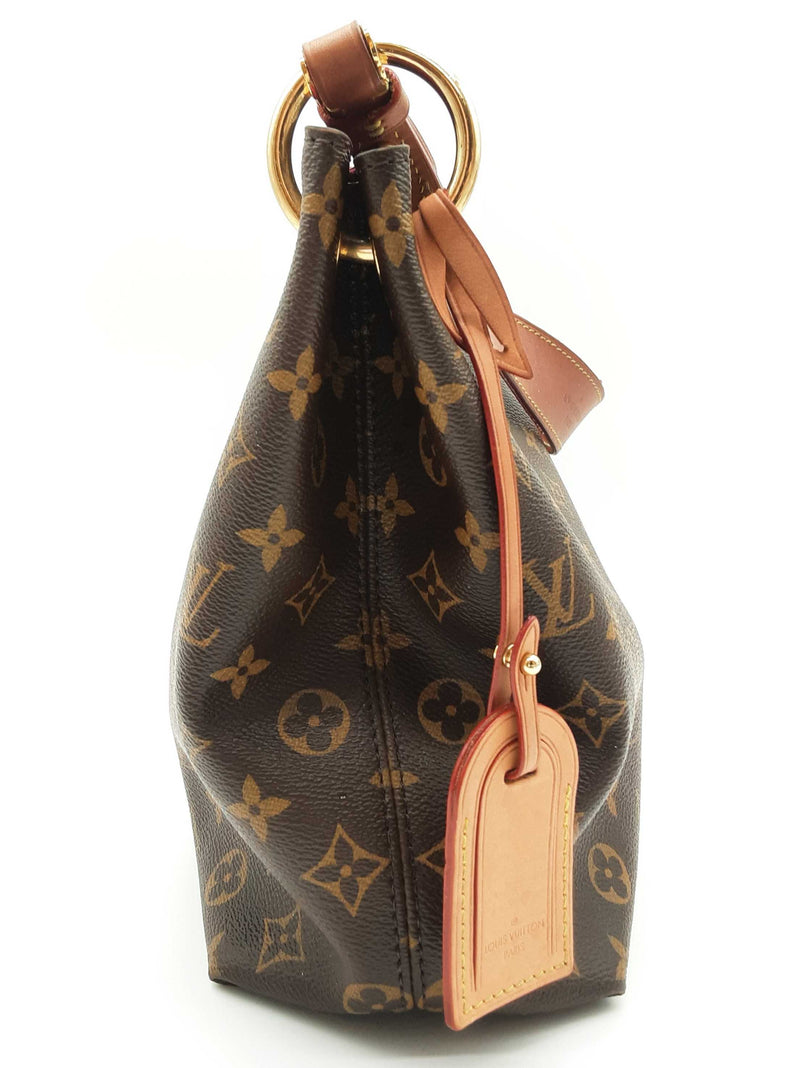 Louis Vuitton Graceful Brown Monogram Coated Canvas Tote Bag Do0525lxzxde