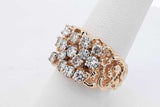 1.22cttw Diamond Ring In 14k Yellow Gold 11.8 Grams Size 7.5 Eb0926sxzsa