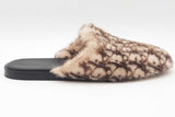 Christian Dior Oblique Mink Mules Size 45 Eb1225sxzde