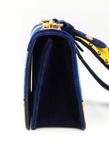 Prada Trompe L'oeil Cahier Crossbody In Multicolor Velvet Fw0625exzmia