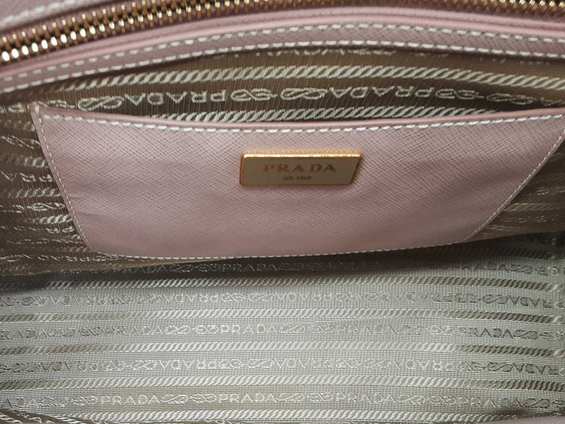 Prada Saffiano Galleria Double Zip Tote Bag Sd0325rzxde