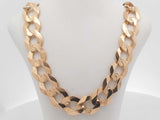 14k Yellow Gold 70 Grams Concave Curb Chain 20 In Aa0326przxsa