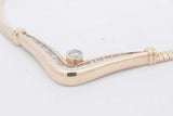 1.0cttw Diamond Pendant Necklace In 14k Yellow Gold 41.1 Grams Eb1025ixzsa