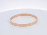 1 Cttw Diamond 18k Yellow Gold Hinged Bangle Bracelet 23.50g 7 In Aa0124rzxzmia