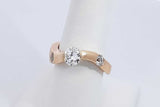 1.43ctw Diamond Ring In 14k Yellow Gold 10.8 Grams Size 7 Eb1225lewrdu