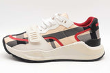 Burberry Low Top Ramsey Check Sneakers Size 40 Eb0425lxzsa