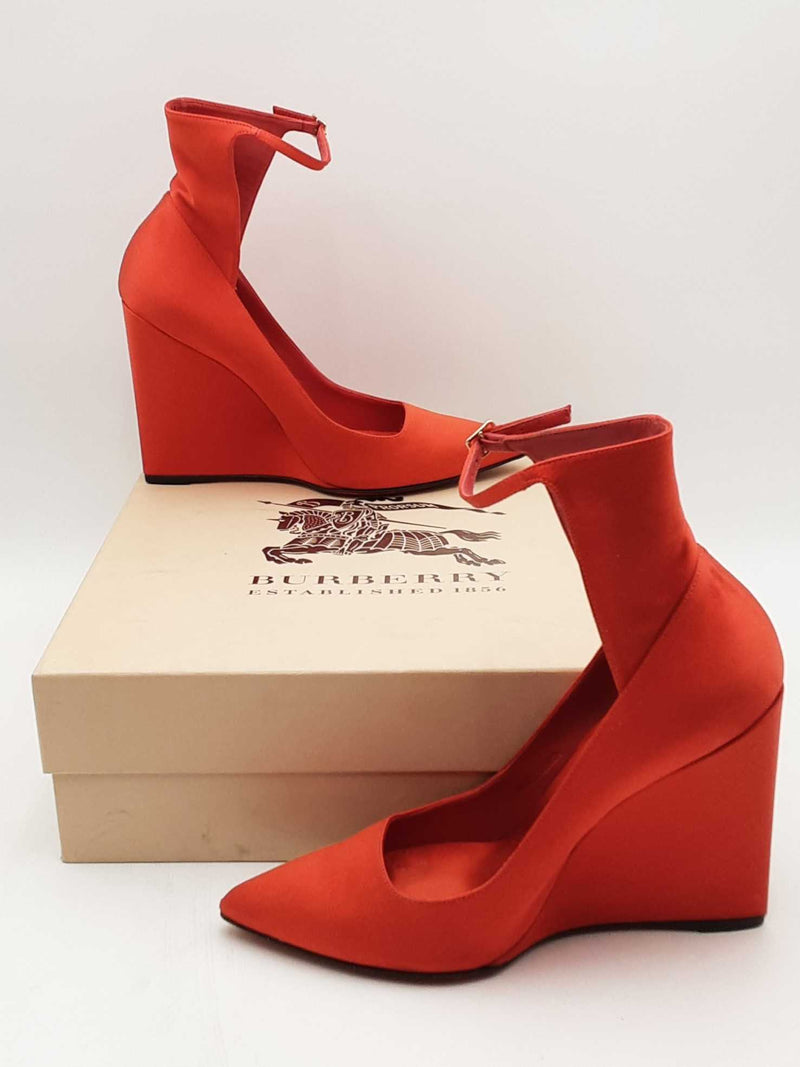 Burberry Prorsum Satin Pumps Size 40 Eb0924rxsa