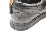 Giuseppe Zanotti Frankie Crocodile Embossed Leather Sneakers Size 43 Eb0326lxzsa