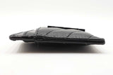 Ysl Saint Laurent Cassandre Black Leather Card Case Sd0726lrzdu