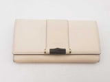 Gucci Beige Leather Bamboo Wallet Sd0725lzxsa