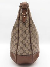 Gucci 309618 Tan Gg Supreme Coated Canvas Hobo Shoulder Bag Do0825lxzde