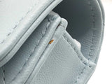Chanel Light Blue Quilted Leather Airpod Case Do0426sxzde
