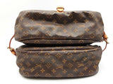 Louis Vuitton Saumur 35 Messenger Bag In Lv Monogram Coated Canvas Fw0125irxdu