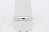 14k White Gold Wedding Band Ring 3.4 Grams Size 9.25 Eb0626lrxsa