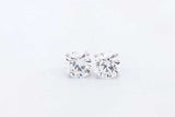 Approx. 4.16ctw Lab Grown Diamond Stud Earrings 14k White Gold 23.9g Eb1224cxzsa