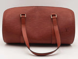 Louis Vuitton Epi Soufflot Brown Handbag Aa1025lcrsa