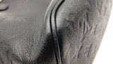 Louis Vuitton Neverfull Mm In Black Monogram Empreinte Leather Fw0726crxdu