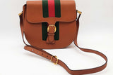 Gucci Leather Web Stripe Crossbody Bag Eb1026pxzde