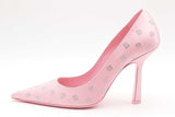 Alexander Wang Delphine Pink Satin Pumps Size 35.5 Eb1124lrxsa