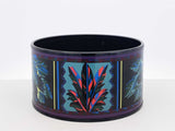 Hermès Brazil 30mm Extra Wide Enamel Bangle Bracelet 8 Inch Fw0326lrxdu