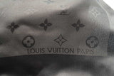 Louis Vuitton Monogram Dark Brown 100% Silk Scarf Eb0626crde