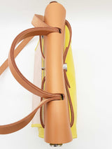 Hermes Herbag 31 Lime Yellow Coated Canvas Crossbody Bag Do1025lsxzde