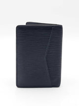 Louis Vuitton Pocket Organizer Wallet In Black Epi Leather Fw0926lzxdu